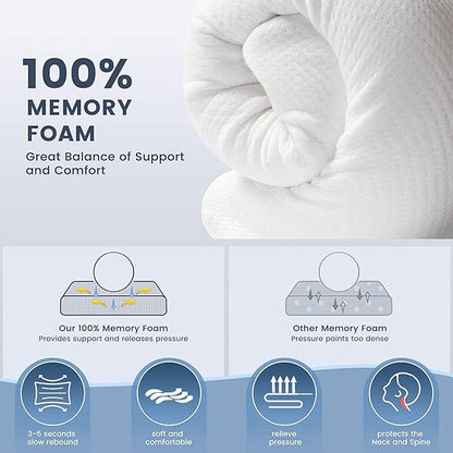 CurvePillow - Myk Ergonomisk Kurvepute