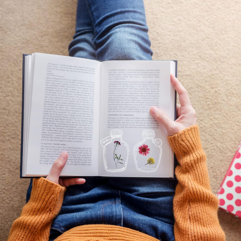 ClearBookmarks - DIY Gjennomsiktige Bokmerker Og Dekorasjoner