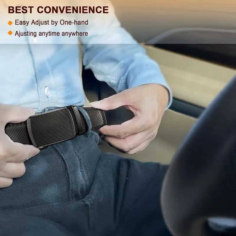 Icone™ ClassicBelt 1+1 GRATIS: Komfortabelt Klassisk Justerbart Spenne Belte For Menn