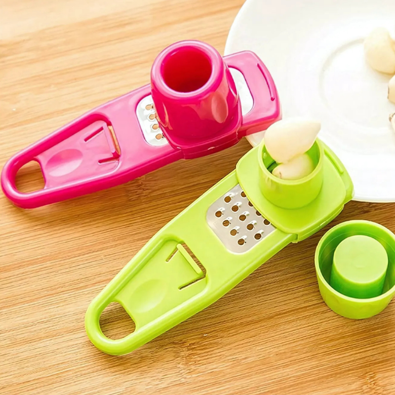 Globetrek° GarlicGrinder 1+1 GRATIS: Rask hvitløksknuser Manuelt kvernverktøy