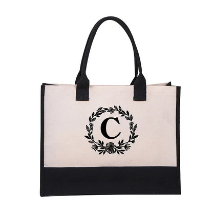 Icone™ Letter - Personlig Lerretveske Med Bokstav