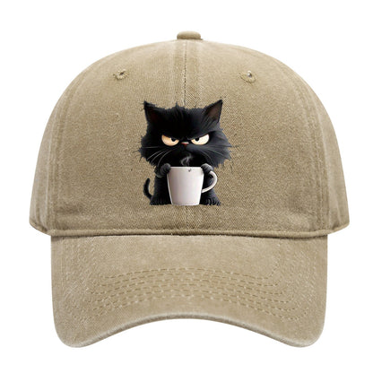 Icone™ CatCap 1+1 GRATIS: Stilfull Tilfeldig Svart Baseball Leken Katte-caps Design