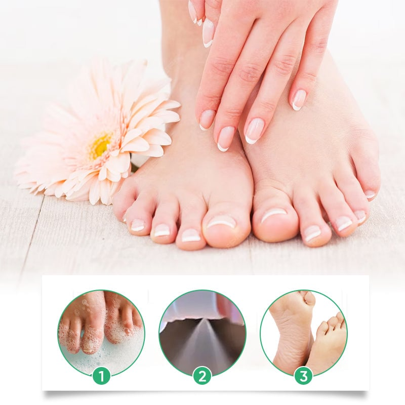 FootCare 1+1 GRATIS: Antimikrobiell Dyp Hydrering Fotpleiespray