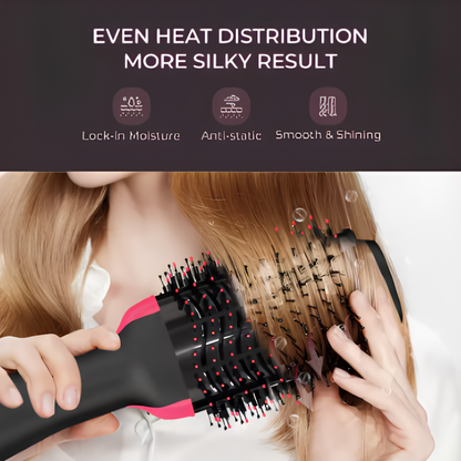 Rose® VolumeBrush: 2-I-1 Føntør-Styling Og Volumenbørste