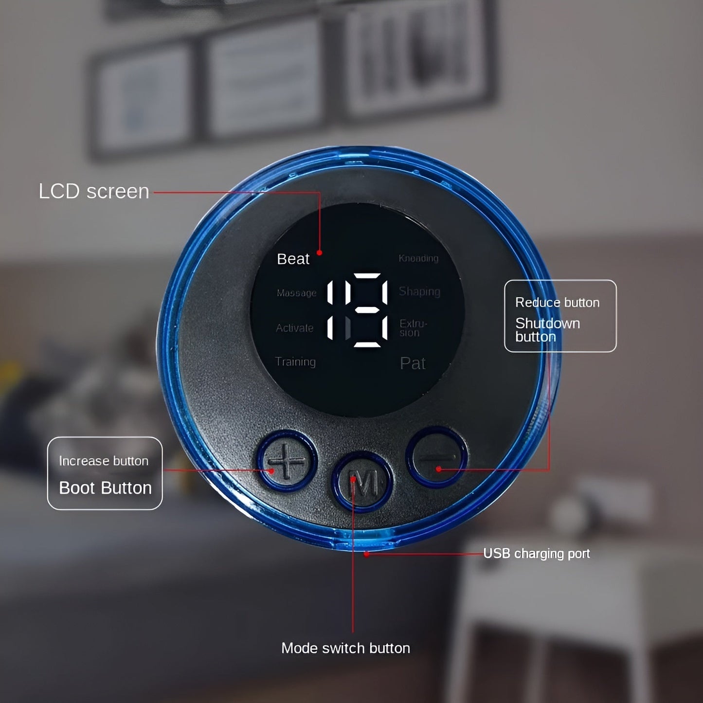 FeetRelief 1+1 GRATIS: Smart EMS Puls Fod Lindring Cirkulation Massage Pad