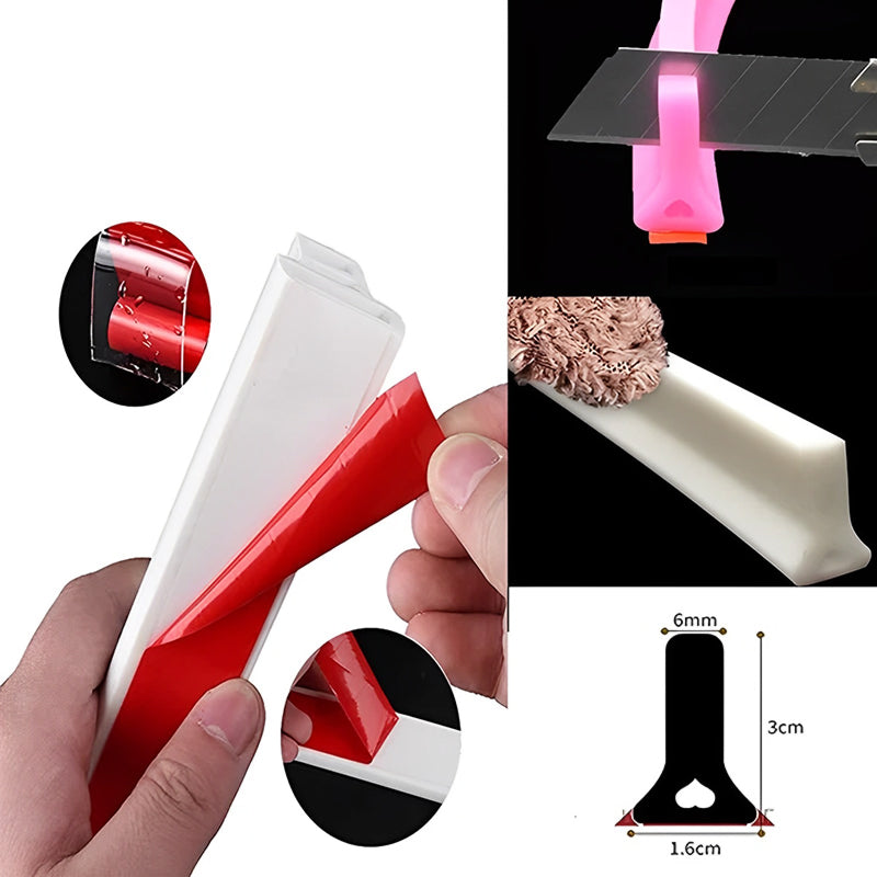 Siliconestrip - Silikon Vannbarriere Strip