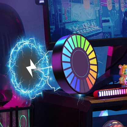 Ledsen™ MusicalDiffuser: Rytme LED Lydaktiveret Bil Lys Musikalsk Diffuser