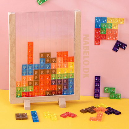 Kletshuts™ BrainyBlocks - 3D Tangram Trepuslespill Og Pedagogisk Brettspill