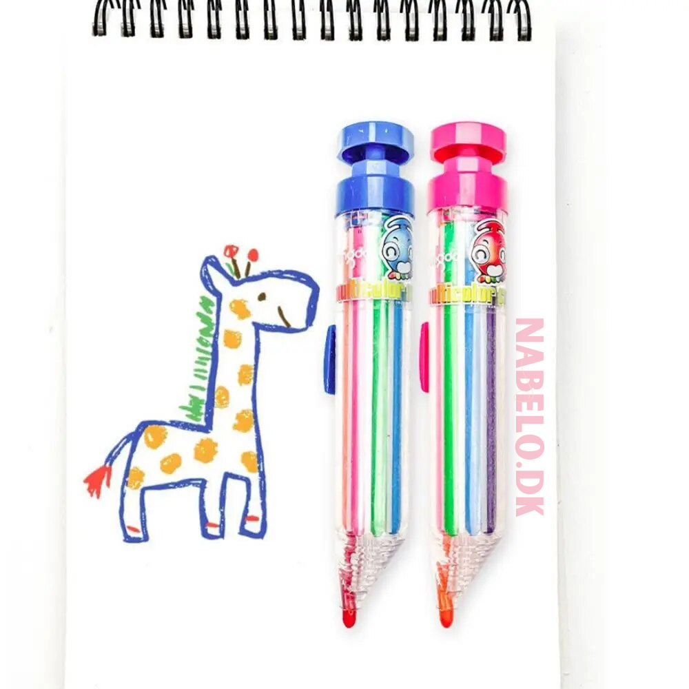 Kletshuts™ MagicCrayons - 8-i-1 Fargerike Kreative Fargeblyanter