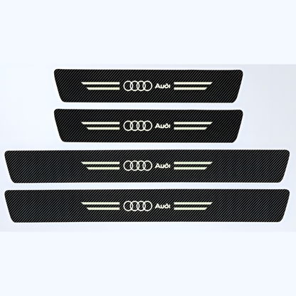 StepGuards 1+1 GRATIS: Ridsefast Universel Pasform Trin Beskyttere Bil Dør Trin Beskytter