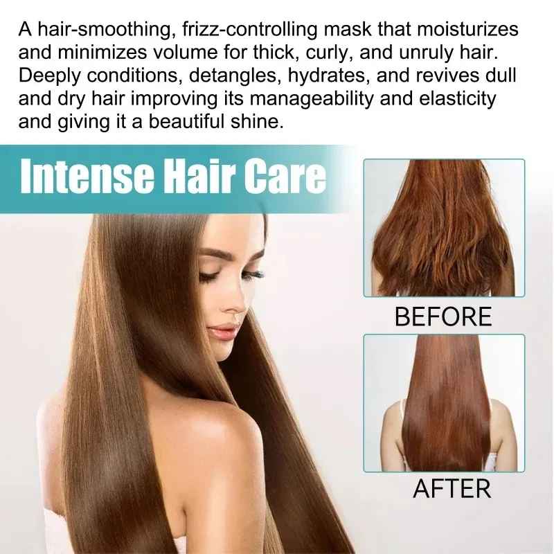 Rose® ShineStraight 1+1 GRATIS: Frizz-fri Glans Og Rett Hårkrem
