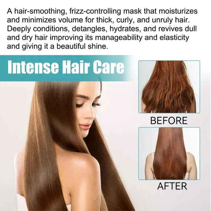 Rose® ShineStraight 1+1 GRATIS: Frizz-fri Glans Og Rett Hårkrem