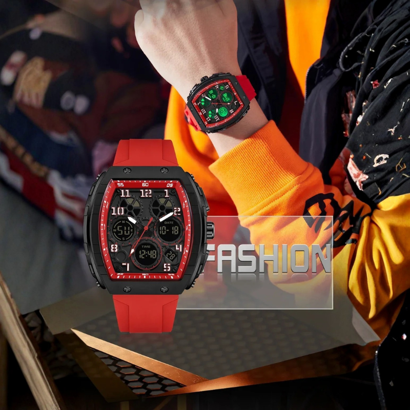PrecisionWatch - Stilfuld Digital Kronograf Sport Præcisionsur