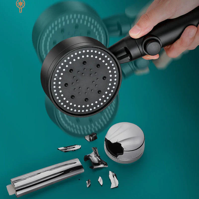 Borhe® PressureShower - 5 i 1 Høyt Trykk Dusjhode