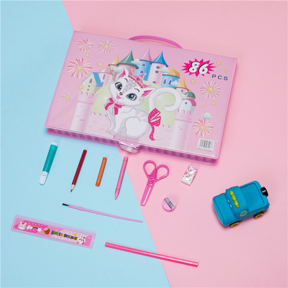 Kletshuts™ ColoringSet: Fantastisk Bærbart Fargeleggingssett for Barn