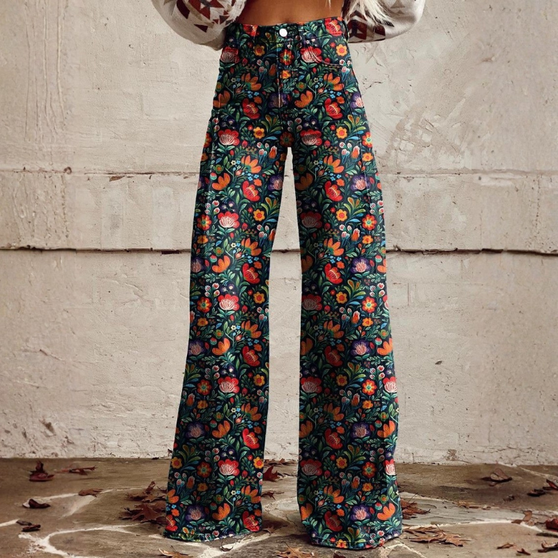 Icone™ TrendyJeans - Moderigtige Bredt Ben Trendy Jeans