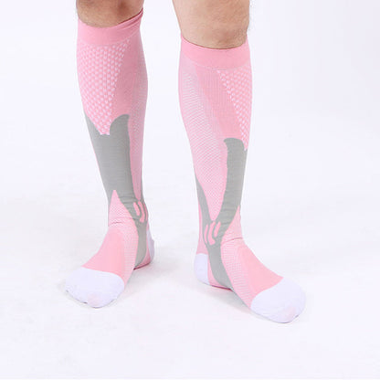 Happy™ CompressionSocks: Pustende og komfortable kompresjonsstrømper