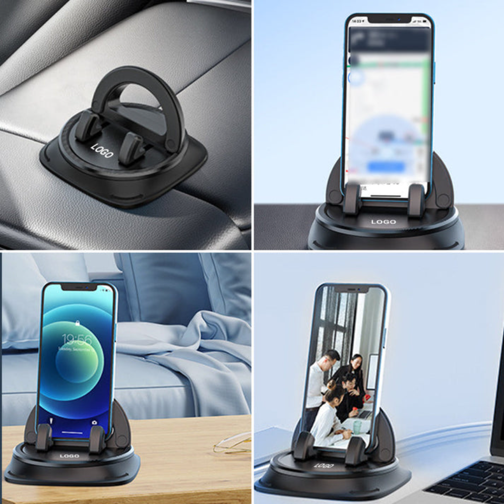 Holder360° MobileHolder: Sklisikker Dashboard Mobilholder Med 360° Rotasjon
