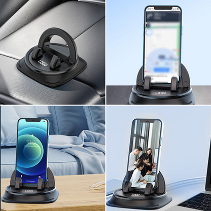 Holder360° MobileHolder: Sklisikker Dashboard Mobilholder Med 360° Rotasjon