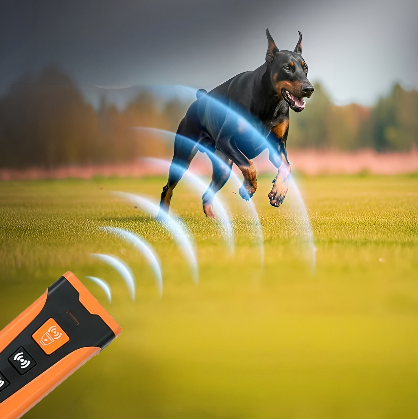 DogFri™ PetTrainer: Langtidsholdbar Ultralyd Håndholdt Kæledyr Træner Enhed