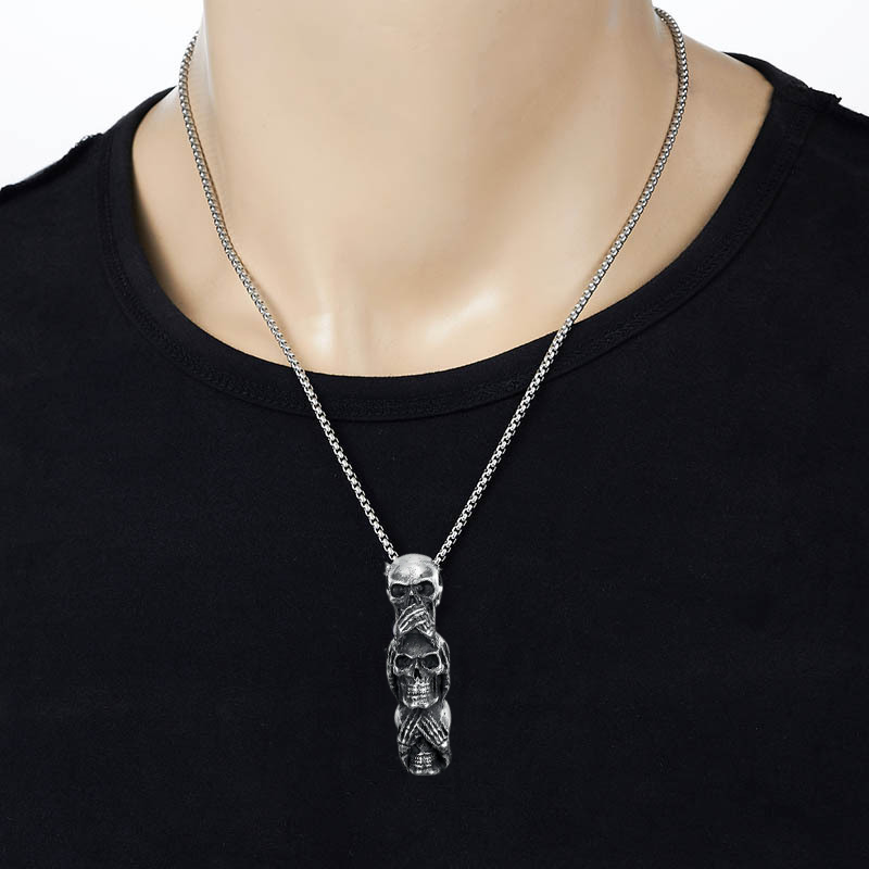Jewelance™ SkullNecklace: Kranium Halskjede For Menn Og Kvinner