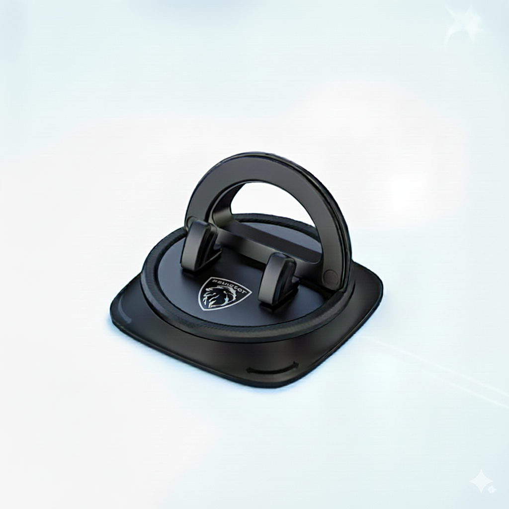 Holder360° MobileHolder: Sklisikker Dashboard Mobilholder Med 360° Rotasjon