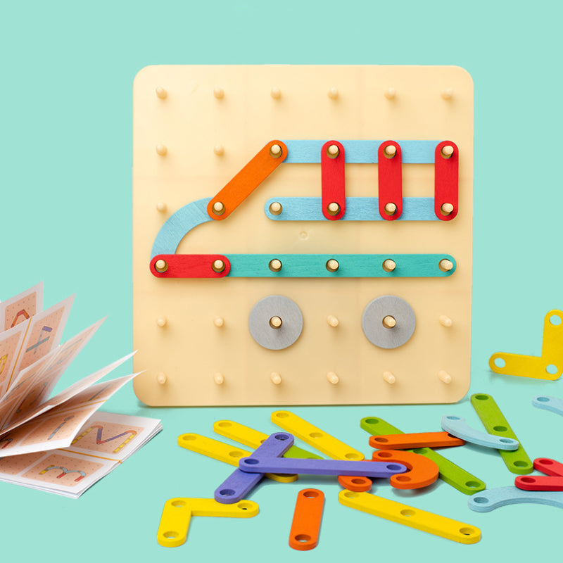 Kletshuts™ PuzzleBoard - Montessori Trepuslespill Platesett