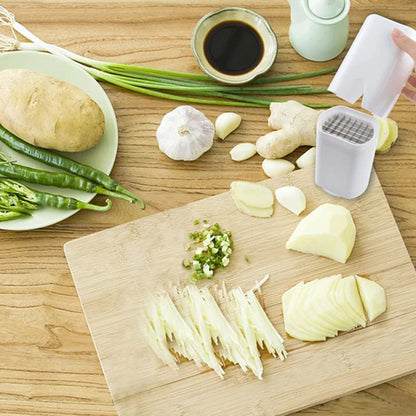 Globetrek° VeggieChopper: Rustfritt Stål Frukt- Og Grønnsaks Multihakker