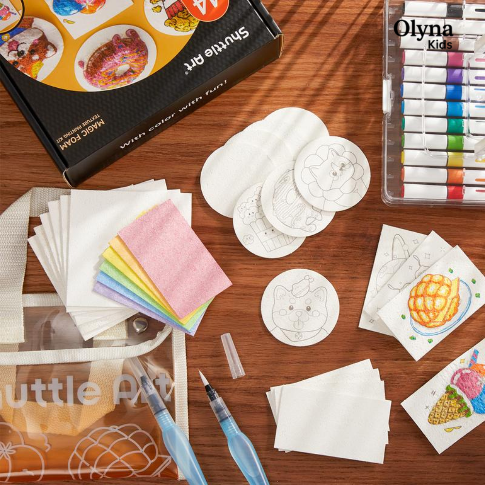 Kletshuts™ FoamArt: Kreativ 3D Skum Kunst Aktivitet For Barn