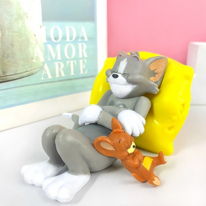 CarCharm 1+1 GRATIS: Tom og Jerry Leken Dashboardpynt