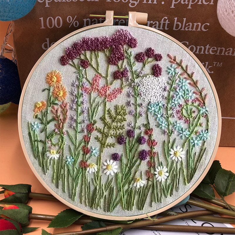 EmbroideryKit - Lett Broderisett For Nybegynnere