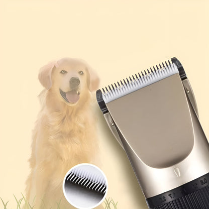 DogFri™ PetClipper: Højkvalitets Genopladeligt Professionelt Kæledyrs Trimmesæt