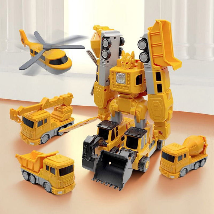 Kletshuts™ RobotBuilder – Magnetisk Transformerende Robot Bygger Og Kreativt Lærings Sæt