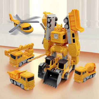 Kletshuts™ RobotBuilder – Magnetisk Transformerende Robot Bygger Og Kreativt Lærings Sæt