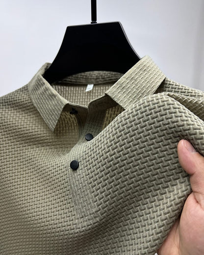 Icone™ BreathableShirt 1+1 GRATIS: Stilfull Pustende Kortarmet Skjorte for Menn