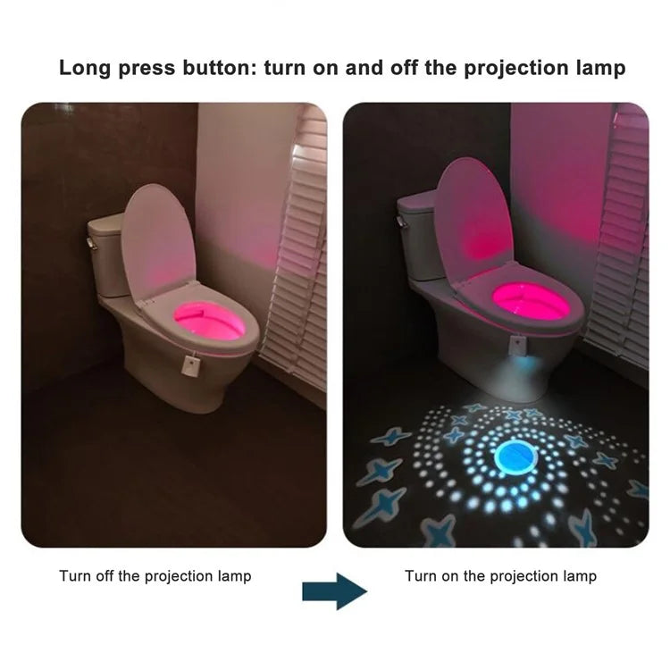Ledsen™ ToiletLight: Bevegelsessensor Toalett Nattlys