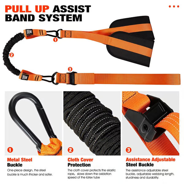 AssistanceBand: Trekk Opp Hjelpebånd For Fitness Trening