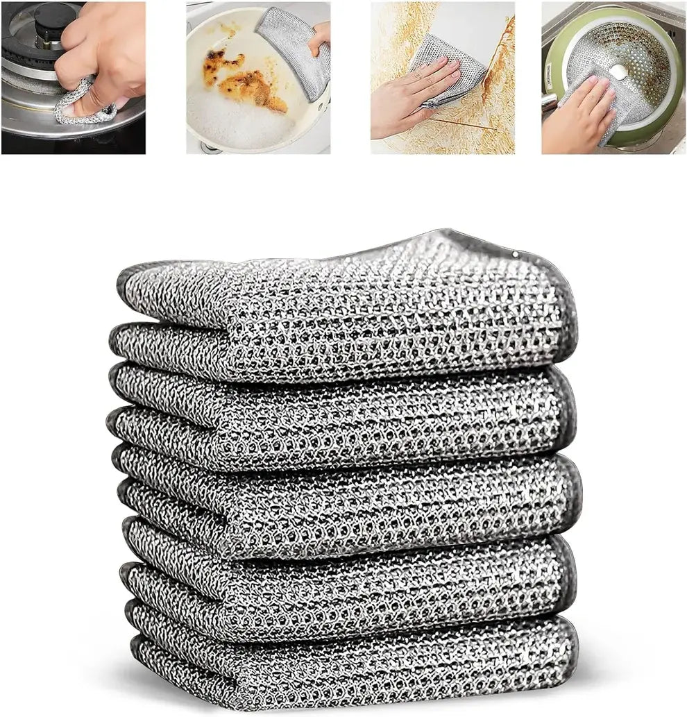 Cleaner Pro° ScrubPad: Multifunksjonell Tråd Oppvaskpute