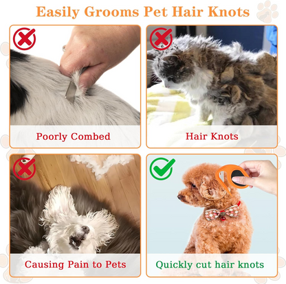 DogCatFri™ PetDetangler 1+1 GRATIS: Glat, Tangle-Free Pleje Uden Besvær