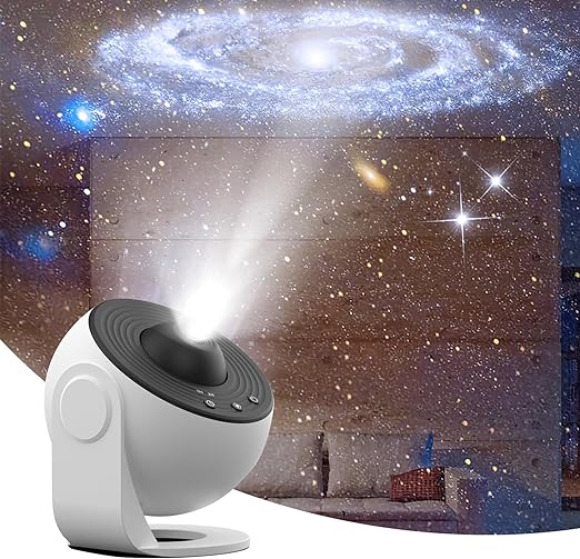GalaxyProjector - 360° Roterende Galakse Nattlys