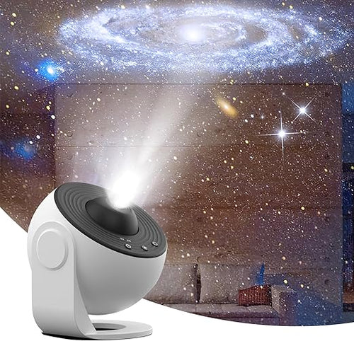 GalaxyProjector - 360° Roterende Galakse Nattlys