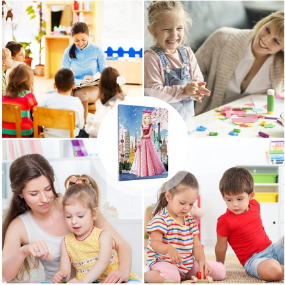 Kletshuts™ FashionDolls - Kreative Interaktive Magnetiske Klæd-Dukker