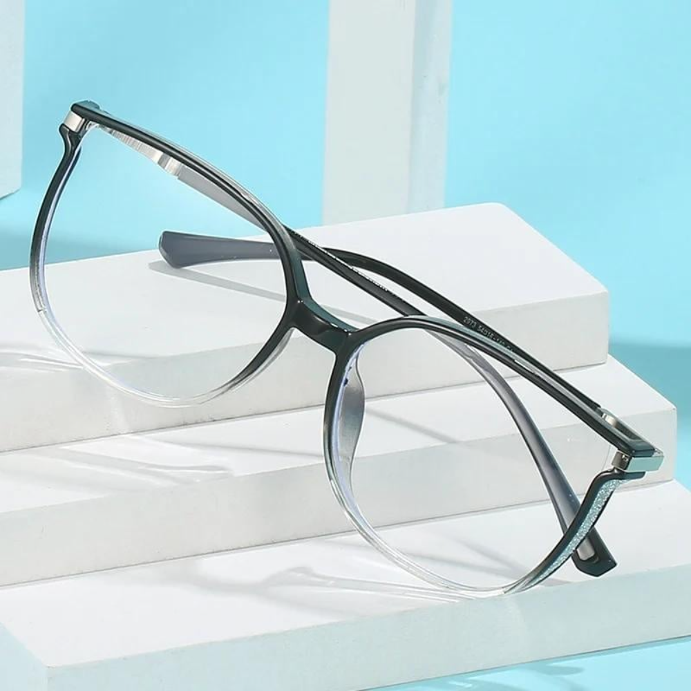 StylishGlasses 1+1 GRATIS: Anti-blått lys Slitesterke og lette stilige briller