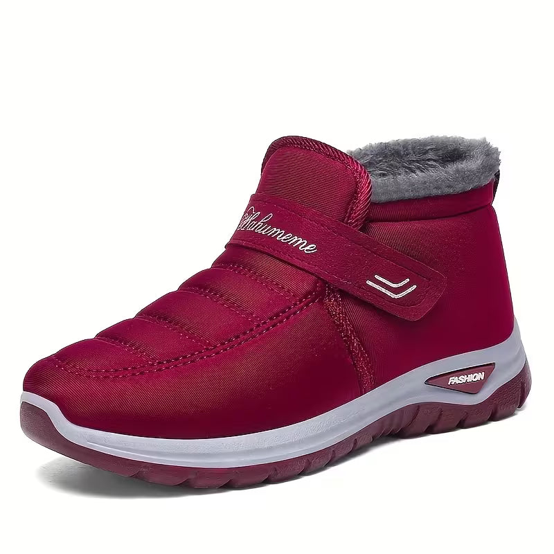 Happy™ WinterBoots: Menn og Kvinner Lett å Smette På Fleeceforede Vinterstøvler