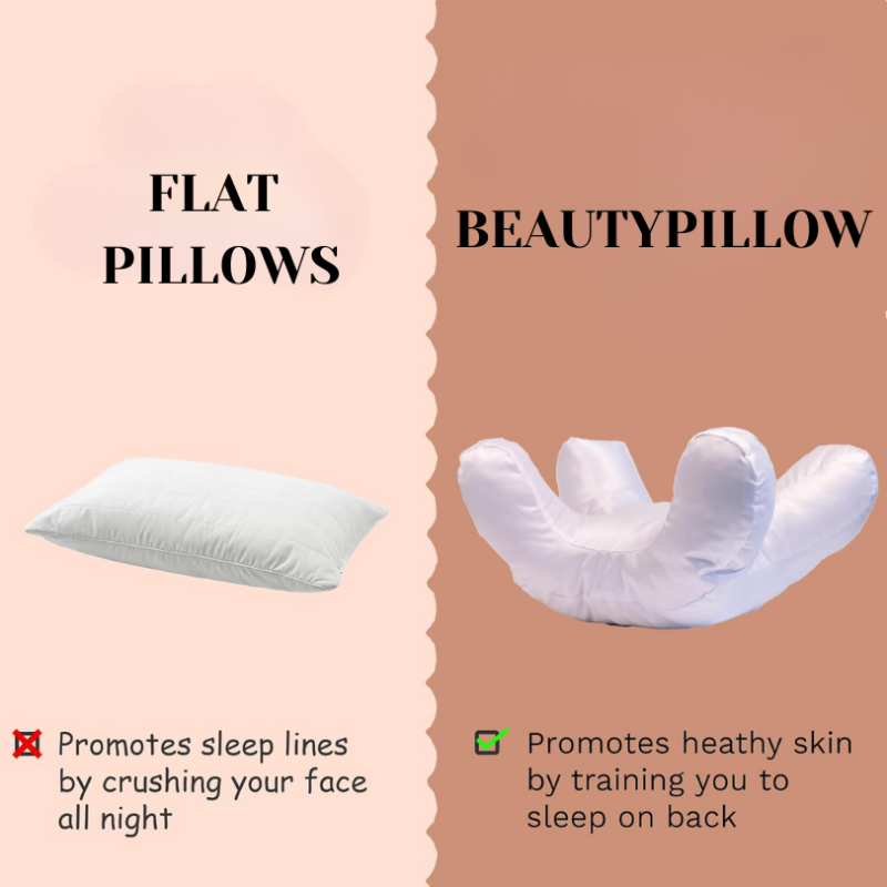 BeautyPillow: Anti-rynke Soveløsning Skjønnhetspute