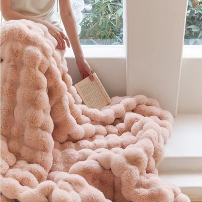 FluffyBlanket - Ekstra Tykt Sofa- og Seng Vinterteppe