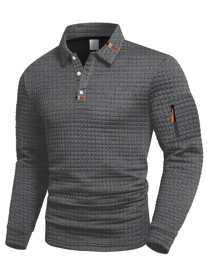 Icone™ CasualPolo - Alsidig Komfortabel Langærmet Uformel Polo