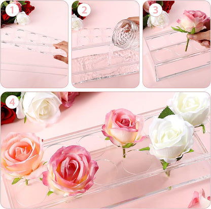 Leddi™ Leaves - Klar Akryl Blomstervase