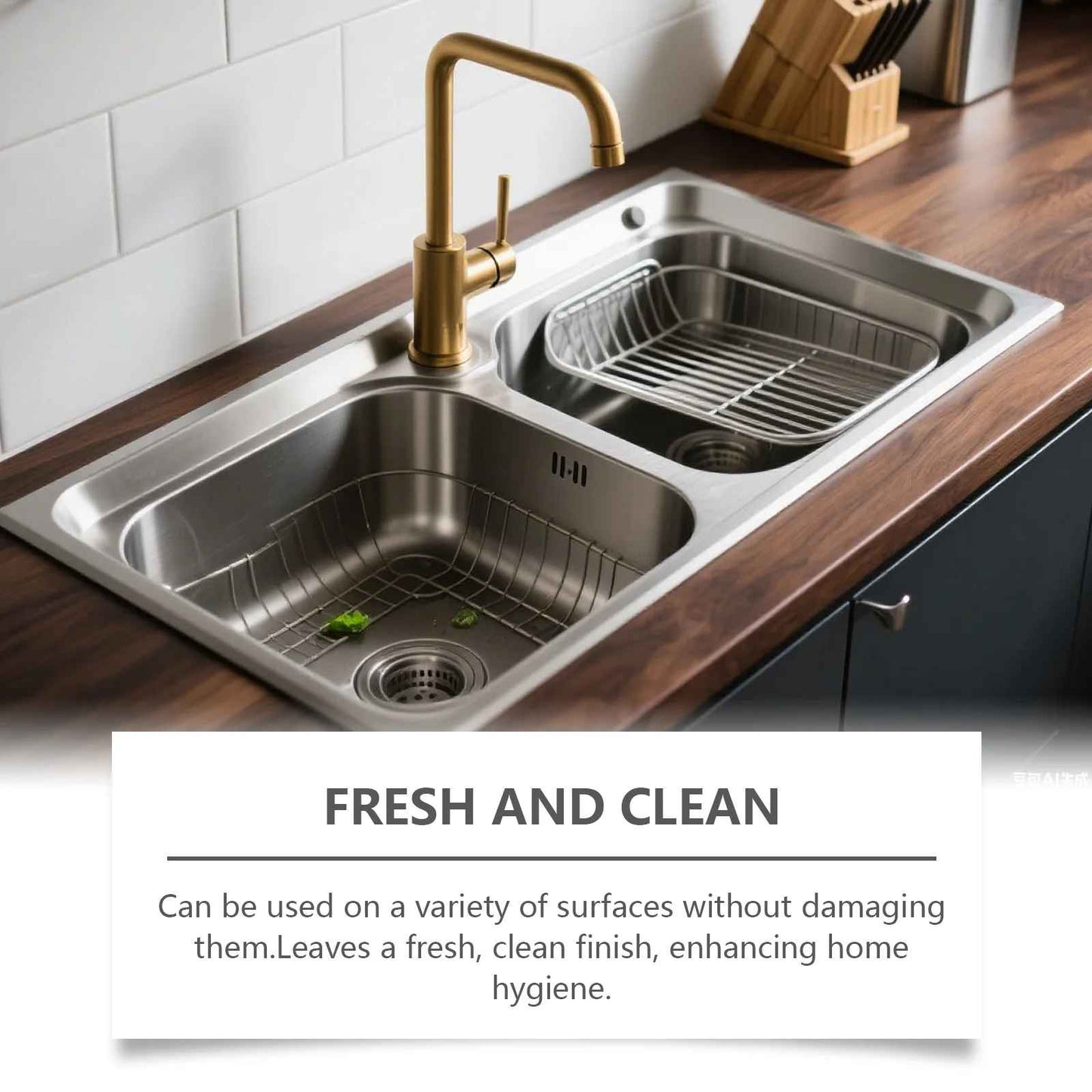 Cleaner Pro° StainSolution 1+1 GRATIS: Tung-Pligt Multi-Overflade Plet Løsning Med Skrubbe-Børste