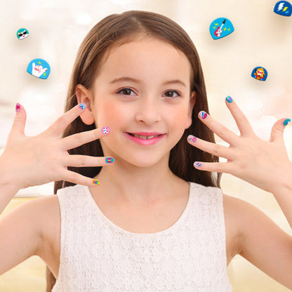 Kletshuts™ NailStickers: Barne-neglekunst Klistremerker Dekorasjonssett